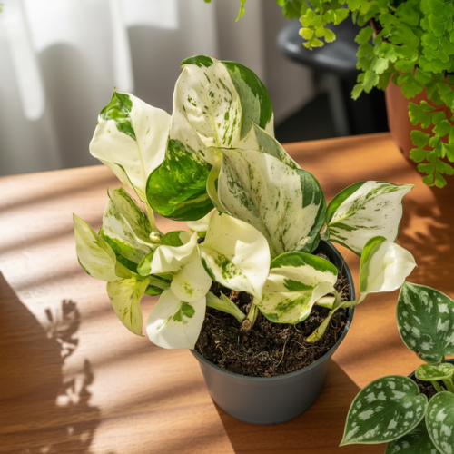 Manjula Pothos Care Guide | The Botanical Bar