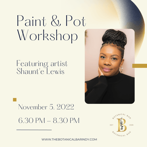 Paint and Pot Workshop