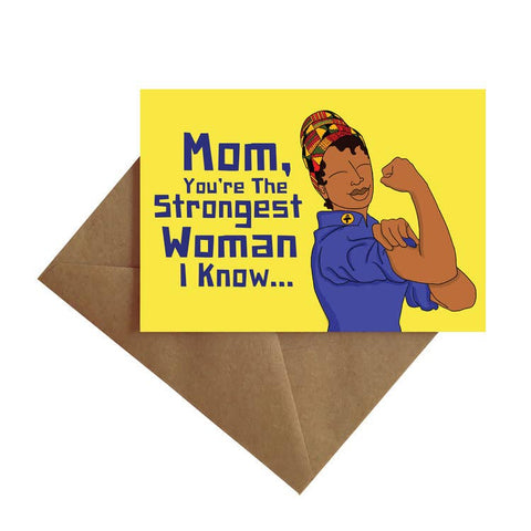 Rebbie The Riveter Card