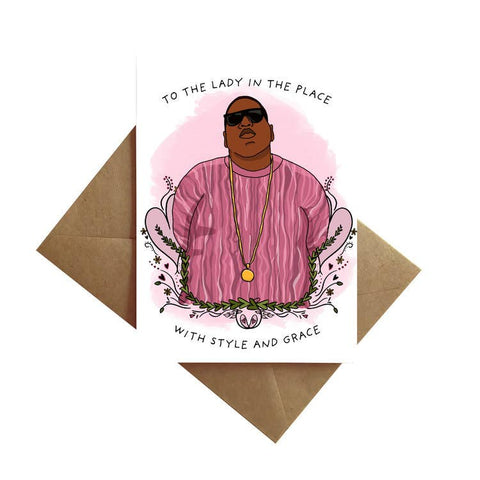 To The Lady in the Place Card