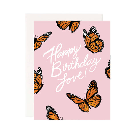Happy Birthday Love Greeting Card