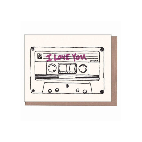 Mixtape Greeting Card