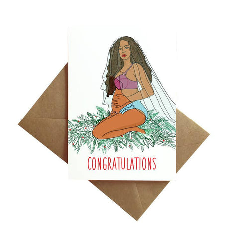 Congrats Bey Card