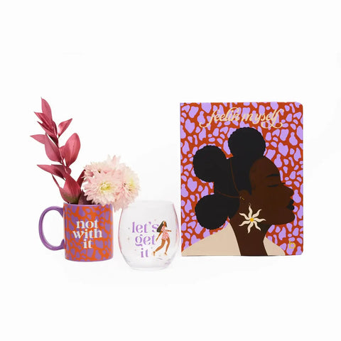 Feelin' Myself Daily Notebook - 8" x 10" Notebook