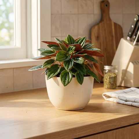 Peperomia Ccaperata ‘Little Rosso’