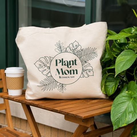 Plant Mom Tote Bag
