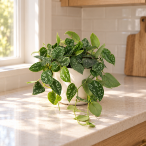 Satin Pothos (Scindapsus pictus ‘Argyraeus’)