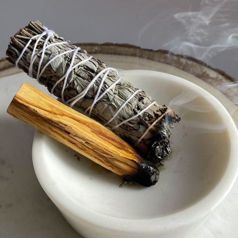 White Sage Smudge Sticks with Palo Santo