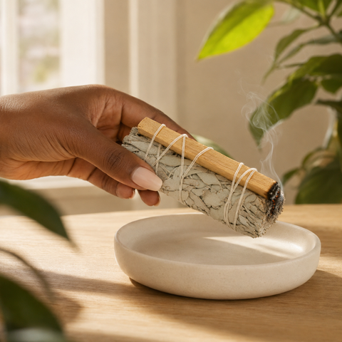 White Sage Smudge Sticks with Palo Santo