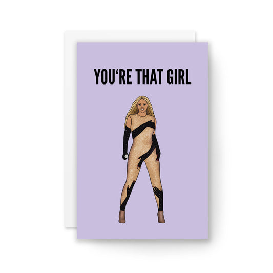 That Girl Card