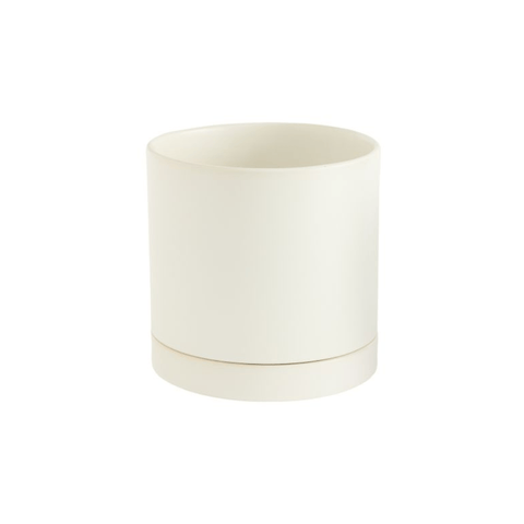 Classic White Ceramic Planter