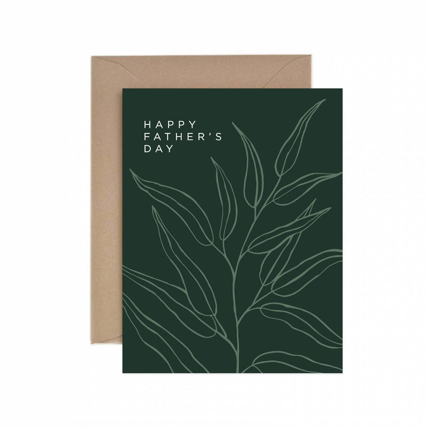Happy Father's Day Greeting Card - The Botanical Bar