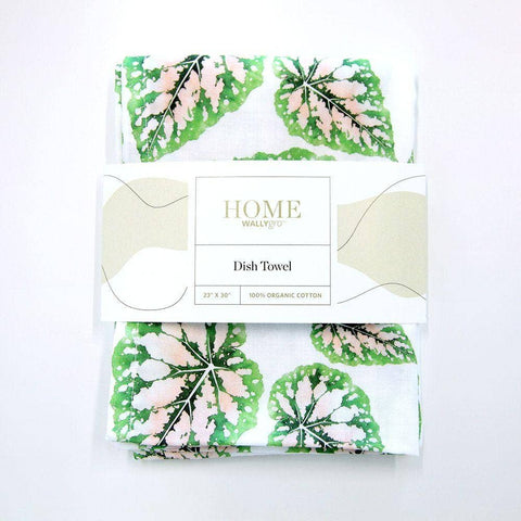 Begonia Dish Towel - The Botanical Bar