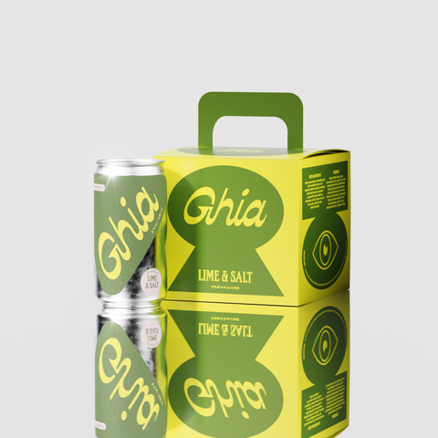 Ghia - Non-Alcoholic Lime & Salt Le Spritz - 4-pack