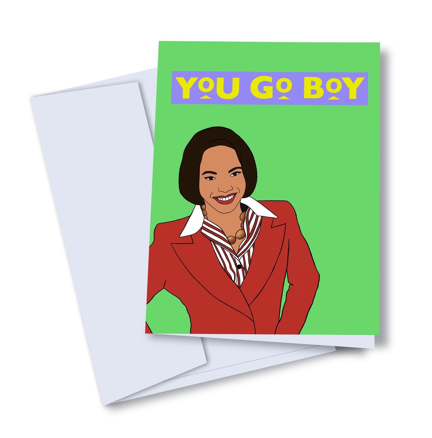 You Go Boy Greeting Card - The Botanical Bar