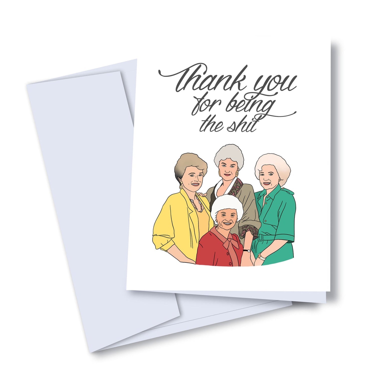 Thank You For Being The Sh*t Greeting Card - The Botanical Bar