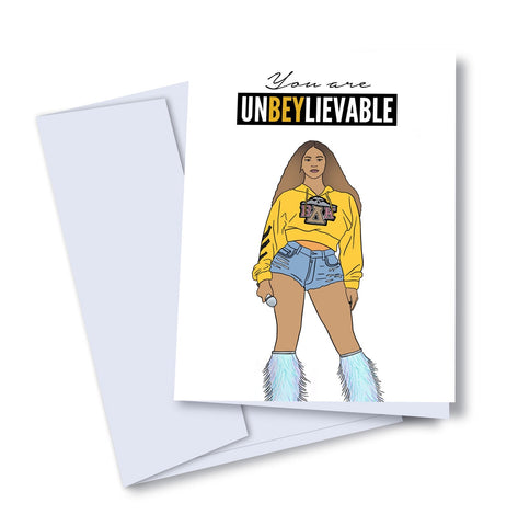 You Are Unbeylievable Greeting Card - The Botanical Bar